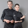 long sleeve fashion restaurant  chef jacket baker uniform Color color 2