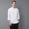 unisex double breasted workswear restaurant  chef jacket baker uniform Color color 2