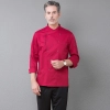 unisex double breasted workswear restaurant  chef jacket baker uniform Color color 3