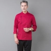 unisex double breasted workswear restaurant  chef jacket baker uniform