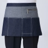 fashion zipper short / knee length waiter apron staff apron