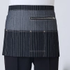 fashion zipper short / knee length waiter apron staff apron Color color 3