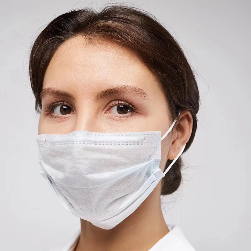 3-layers Non-woven face mask disposable mask fighting against Covid-19