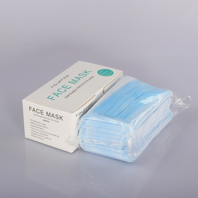 factory selling 3-layer disposable protective face mask wholesale