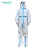 high quality medical use disposable  protective clothing  protective suit CE FDA certificated Color color 1