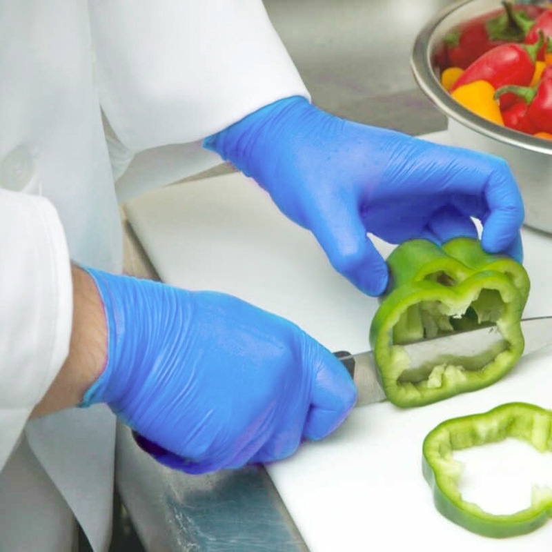 wholesale gloves disposable nitrile gloves factory source unbranded no package OEM gloves