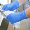 wholesale gloves disposable nitrile gloves factory source unbranded no package OEM gloves