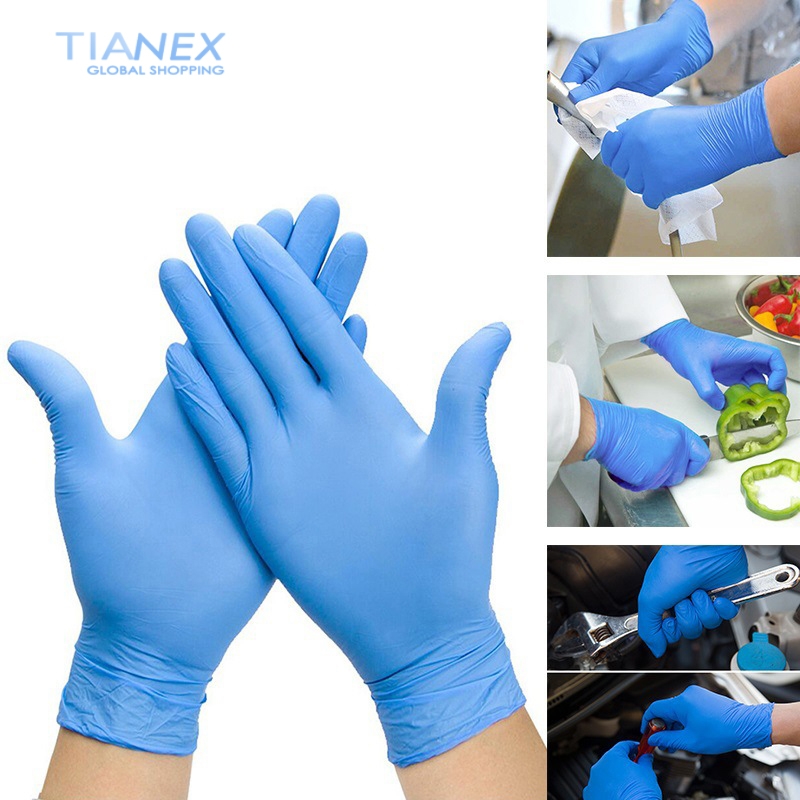 low price gloves disposable nitrile gloves factory source wholesale OEM