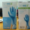 skymed non-sterile nitrile Examination gloves disposable medical gloves CE FDA certificated