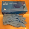 hongray medical nitrile disposable  gloves Examination gloves Europe  english package ready stock