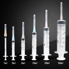single use disposable sterile syringe needle FDA510k CE  medical injection device