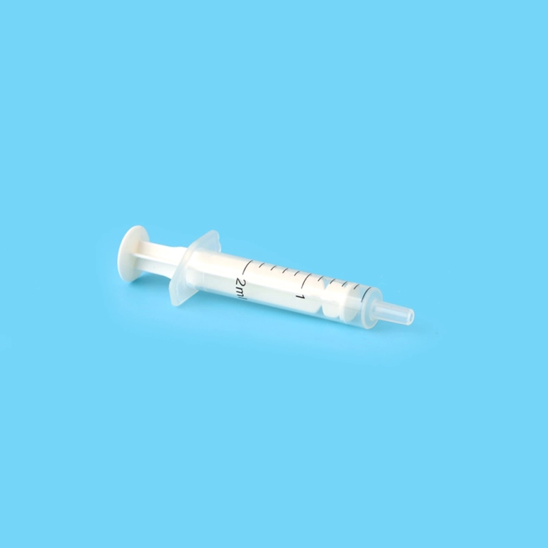 medical sterile disposable syringe (two part) 2ML factory supply
