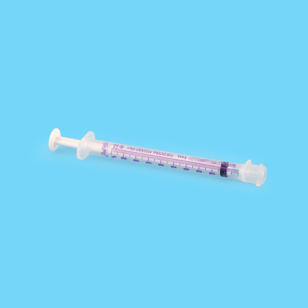 brown color Single Use Oral Syringes 1ML FDA CE certificated factory