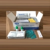 Novel coronavirus IgM/gG detection kit (colloidal gold method) Three line card  30 test/box Color color 1