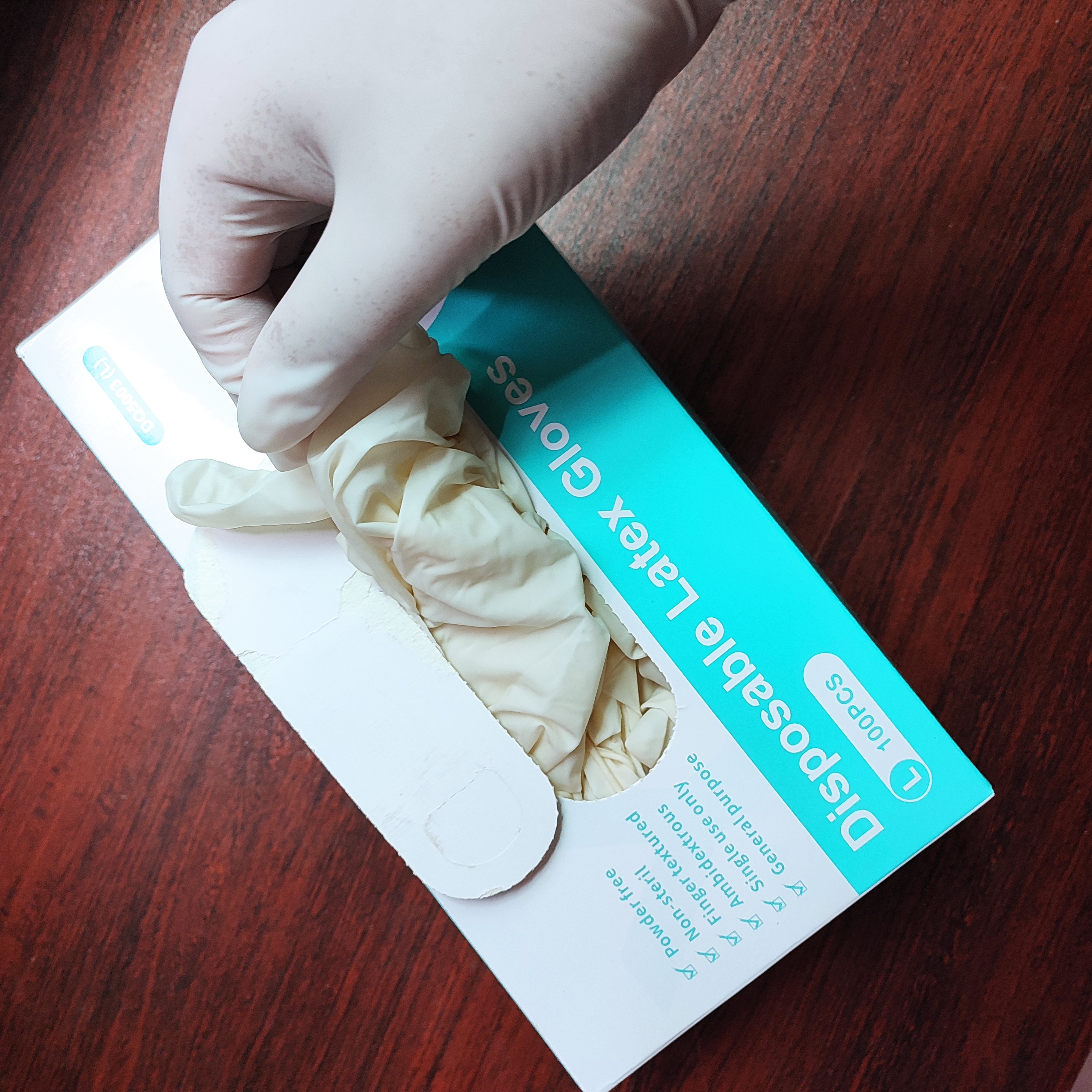 medical  latex glove factory Manufacturer contract en455 standard