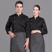 2022 unisex design kitchen chef's coat uniform discount wholesale chef blouse
