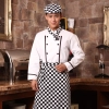 long sleeve white chef coat uniform