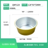 high quality rectangle golden aluminum foil  dish tableware Bowl  take away box OEM supported Color color 10