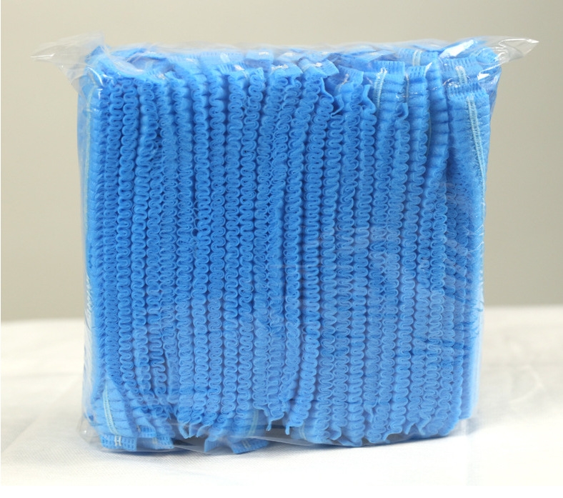 high quality food grade restaurant non-woven fabric disposable hat bathing hat
