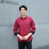 2025 spring new long sleeve yellow color tea house work jacket blouse  hotel pub staff  shirt  uniform low price