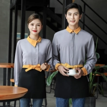 2022   new long sleeve shirt uniform tea house work jacket blouse wholesale