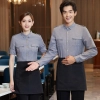 2022   new long sleeve shirt uniform tea house work jacket uniform blouse