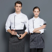 2025 Europe design upgrade  bread house restaurant chef workwear baker jacket uniform