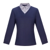 2025  Asian style  tea house work jacket hotel  staff hot pot store  blouse uniform factory wholesale Color color 3