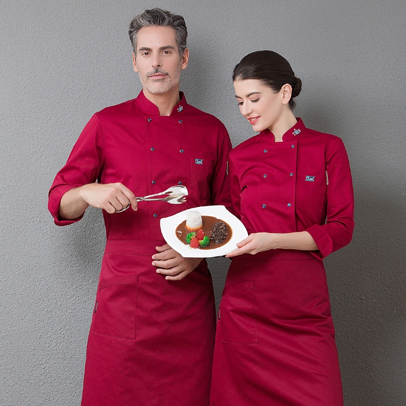 2022 long sleeve Europe fashion autumn winter baker cooking food jacket