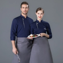 2025   Europe fashion autumn bread house baker cooking food jacket  coat  chef jacket uniform