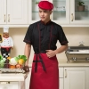 fashion reefer collar chef coat workwear