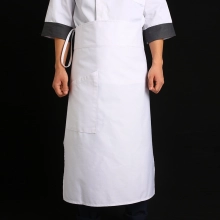 2022 Europe style half length  cafe staff apron for  waiter chef apron wholesale