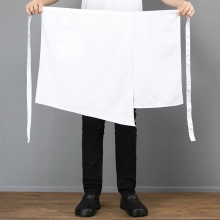 2022 Korea style irregular good fabric  cafe staff apron  chef apron discount