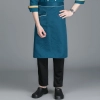 2022 Korea style solid color good fabric  cafe staff apron  chef apron discount
