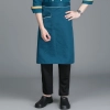 2025 Korea style solid color good fabric  cafe staff apron  chef apron discount