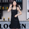 2025 fashion high quality candy color cafe staff halter apron long apron