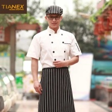 restaurant chef uniform blouse short sleeve discount