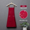 2025 high quality Europe new desgin wine color pub waiter apron cafe halter apron long apron