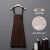 2022   Europe new desgin H style pub waiter apron cafe halter apron long apron