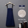 2022   Europe new desgin H style pub waiter apron cafe halter apron long apron