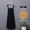 2025   Europe new desgin dessert store staff apron pub waiter apron cafe halter apron long apron