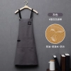 2025   Europe new desgin dessert store staff apron pub waiter apron cafe halter apron long apron