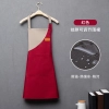 2025 hot sale  Europe new desgin patchwork dessert store staff apron   waiter apron cafe halter apron long apron Color color 5
