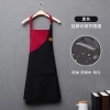 2025 hot sale  Europe new desgin patchwork dessert store staff apron   waiter apron cafe halter apron long apron