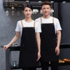 2025 hot sale  dessert store staff apron waiter apron cafe women halter apron custom logo