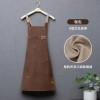2025 hot sale  dessert store staff apron waiter apron fresh store halter apron custom logo Color color 1