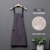 2025 summer dessert store staff apron waiter apron fresh store halter apron custom logo Color color 1