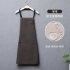 2022 summer dessert store staff apron waiter apron fresh store halter apron custom logo Color color 6