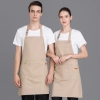 2022 canvas dessert store staff apron waiter apron fresh store halter apron cooking apron