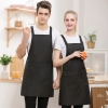 2025 candy color cheap long  halter apron super market vegetable store milk tea store  pub apron